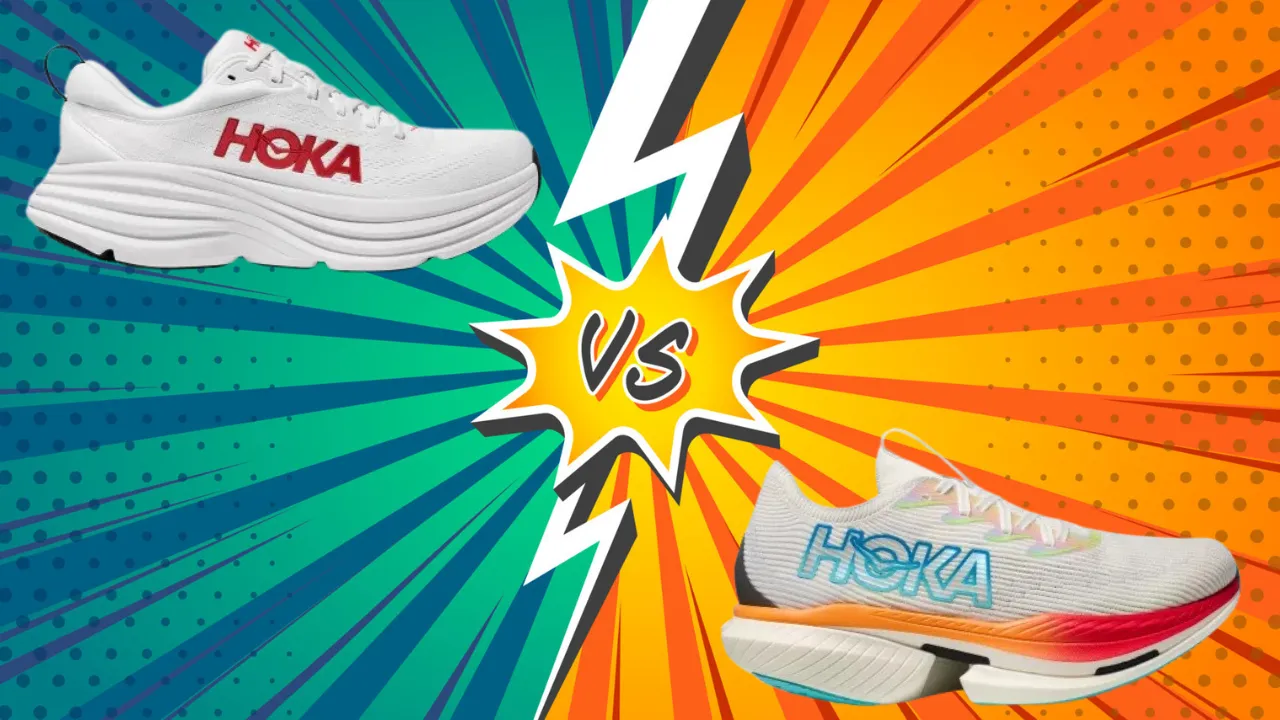 Hoka Bondi 8 VS Hoka Cielo X1