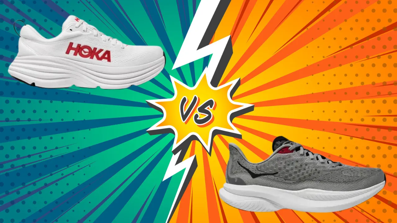 Hoka Bondi 8 vs Hoka Mach 6