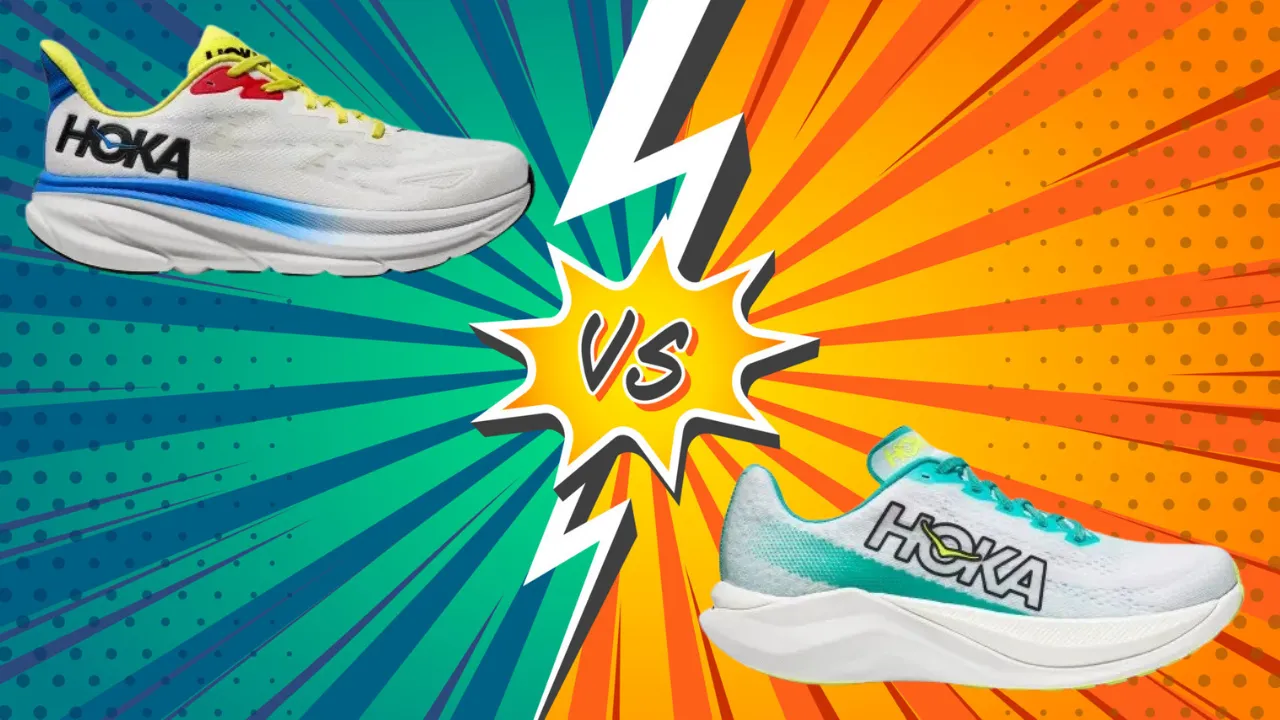 Hoka Clifton 9 vs Hoka Mach X