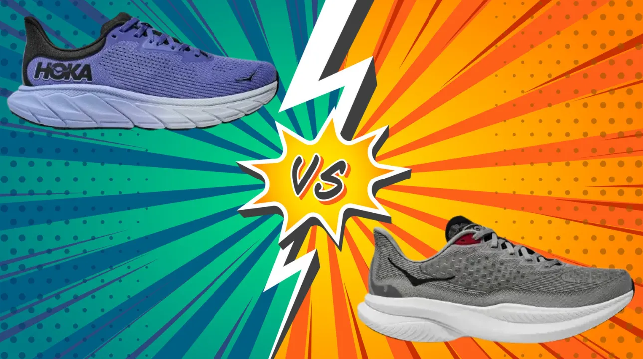 Hoka Mach 6 VS Arahi 7